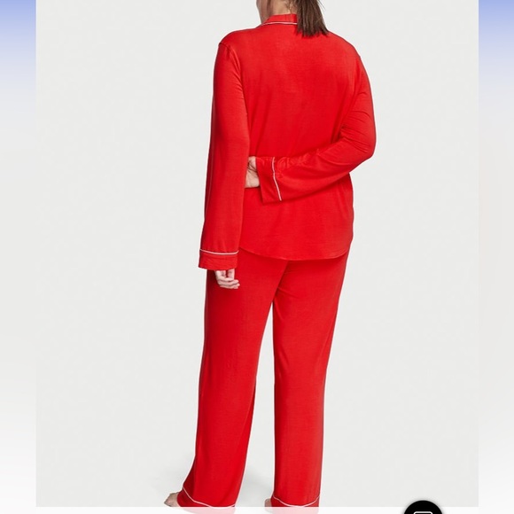 NWT VICTORIA'S SECRET CLASSIC 
Modal Long Pajama Set - Picture 2 of 4